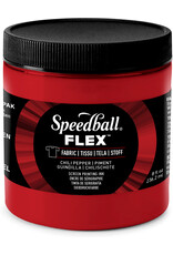 SPEEDBALL ART PRODUCTS Speedball FLEX Fabric Screen Printing Ink, Chili Pepper, 8oz