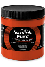 SPEEDBALL ART PRODUCTS Speedball FLEX Fabric Screen Printing Ink, Mandarin, 8oz