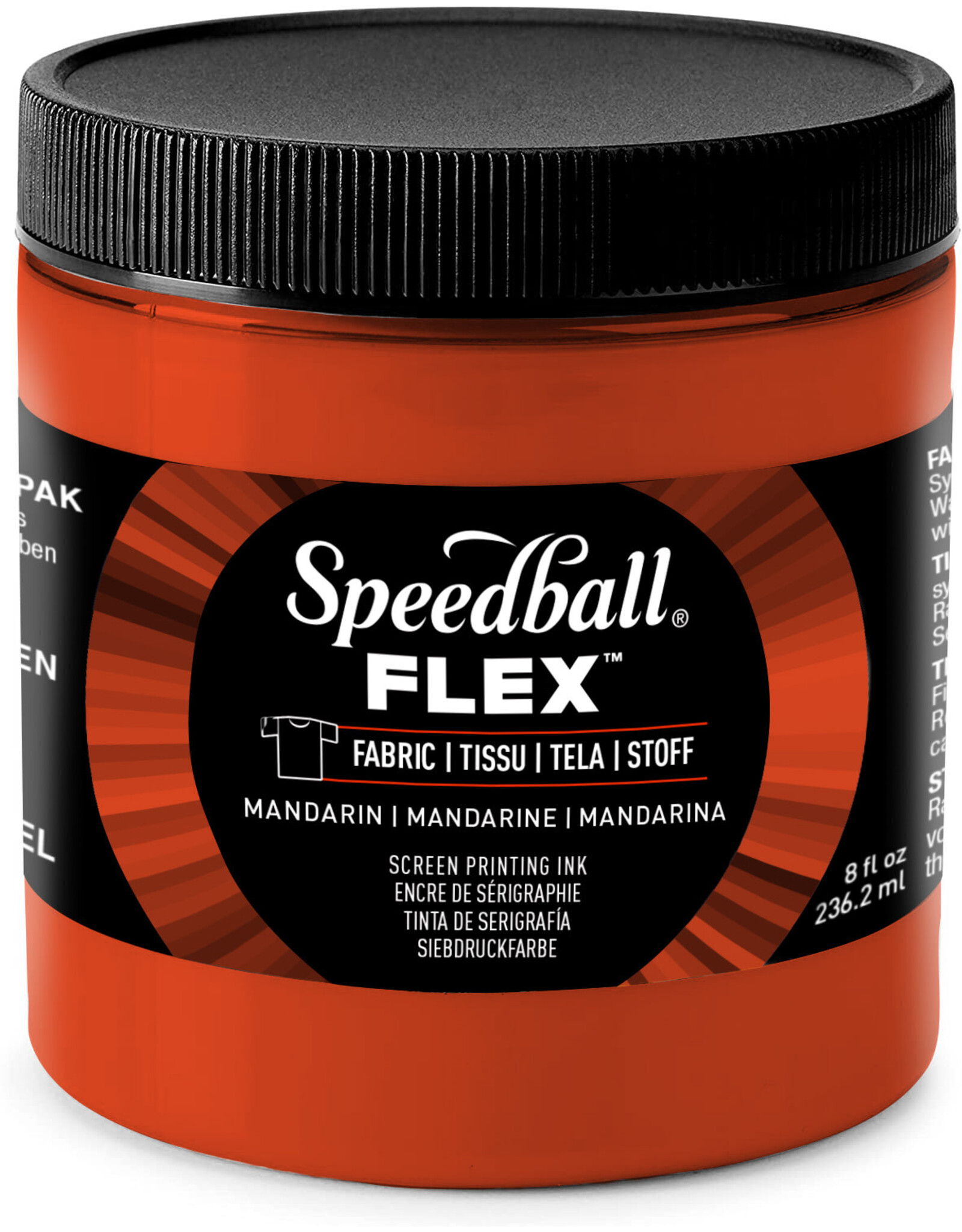 Speedball 8 oz Fabric Screen Printing Ink - Orange