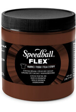 SPEEDBALL ART PRODUCTS Speedball FLEX Fabric Screen Printing Ink, Cocoa Bean, 8oz