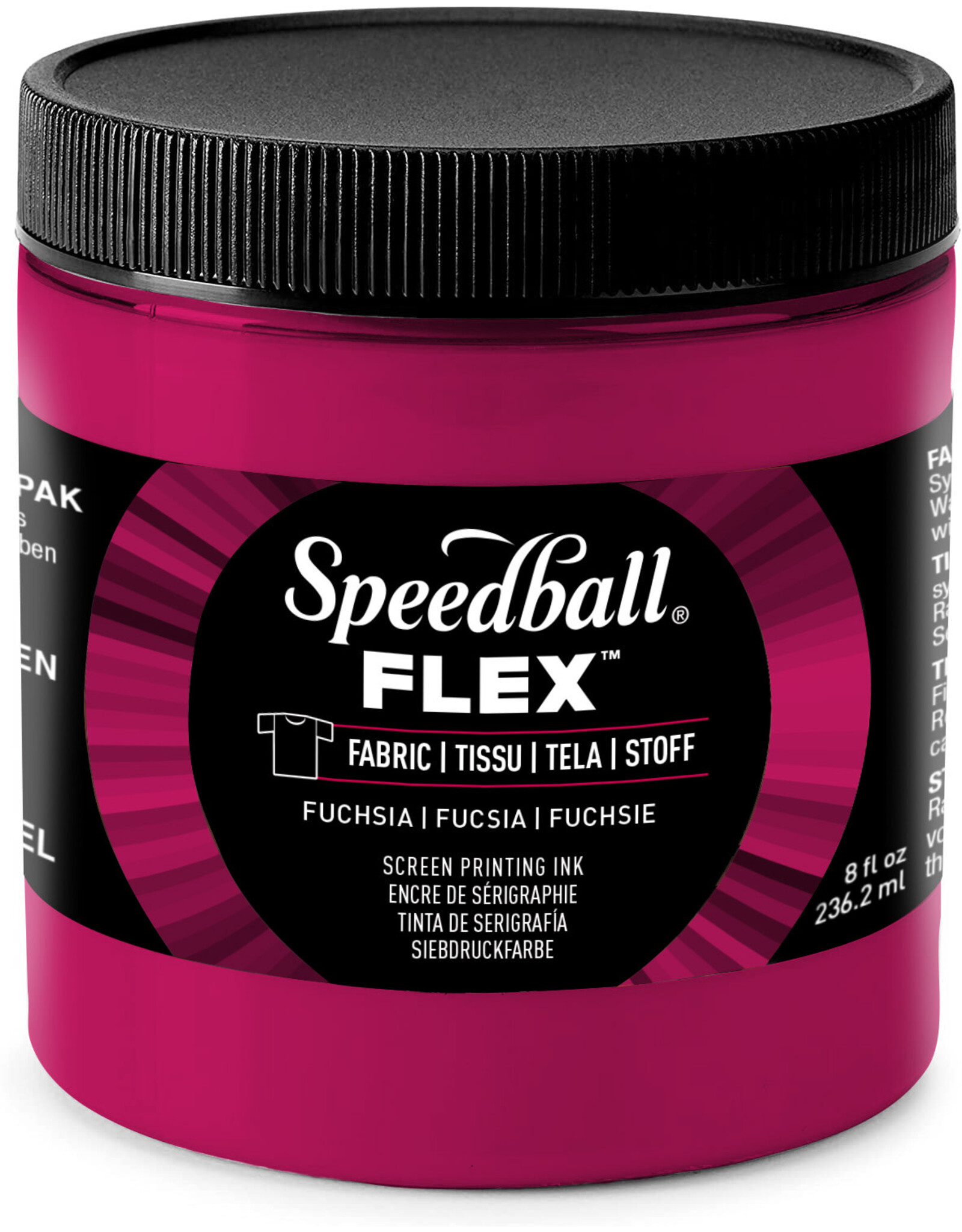 Speedball FLEX Fabric Screen Printing Ink, Fuchsia, 8oz - The Art  Store/Commercial Art Supply