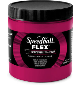 SPEEDBALL ART PRODUCTS Speedball FLEX Fabric Screen Printing  Ink, Fuchsia, 8oz