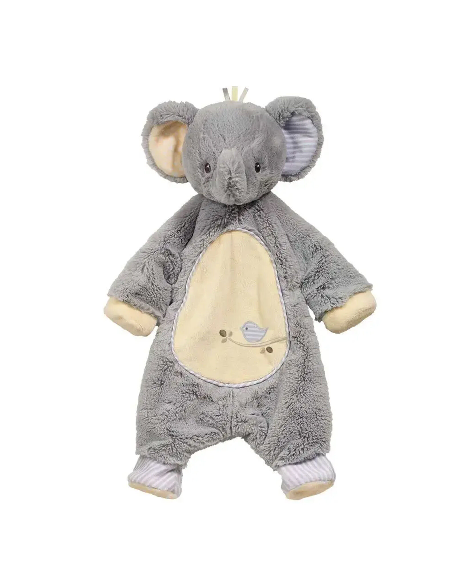 Douglas Douglas Cuddle Toys Baby Joey Grey Elephant Schlumpie