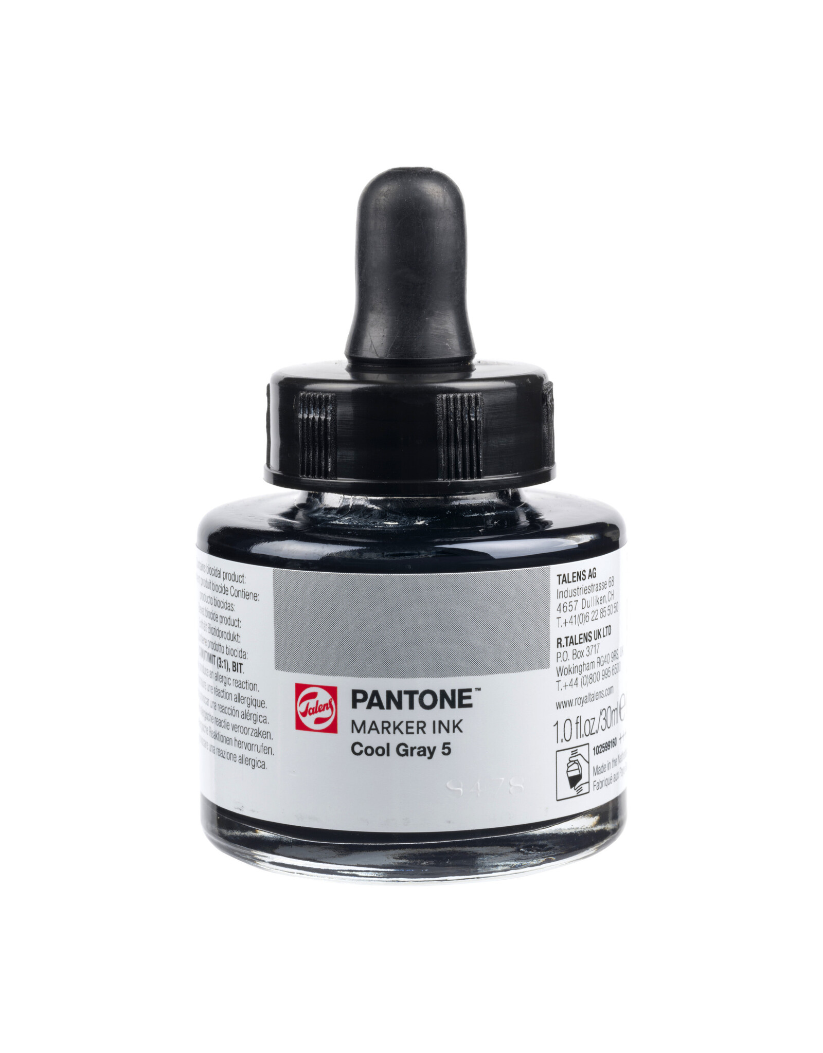 Pantone Talens Pantone Marker Ink Bottle 30ml Cool Gray 5