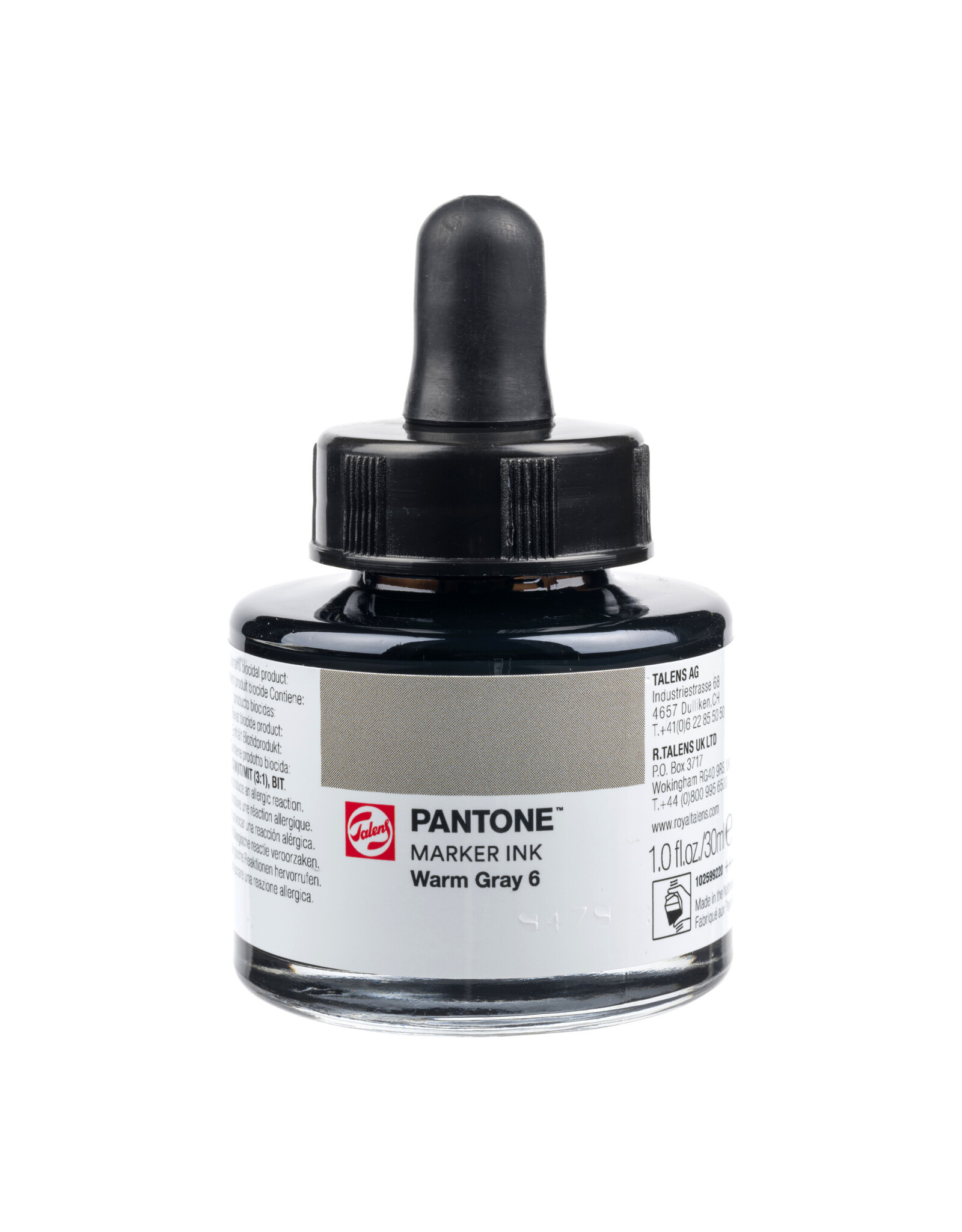 Pantone Talens Pantone Marker Ink Bottle 30ml Warm Gray 6