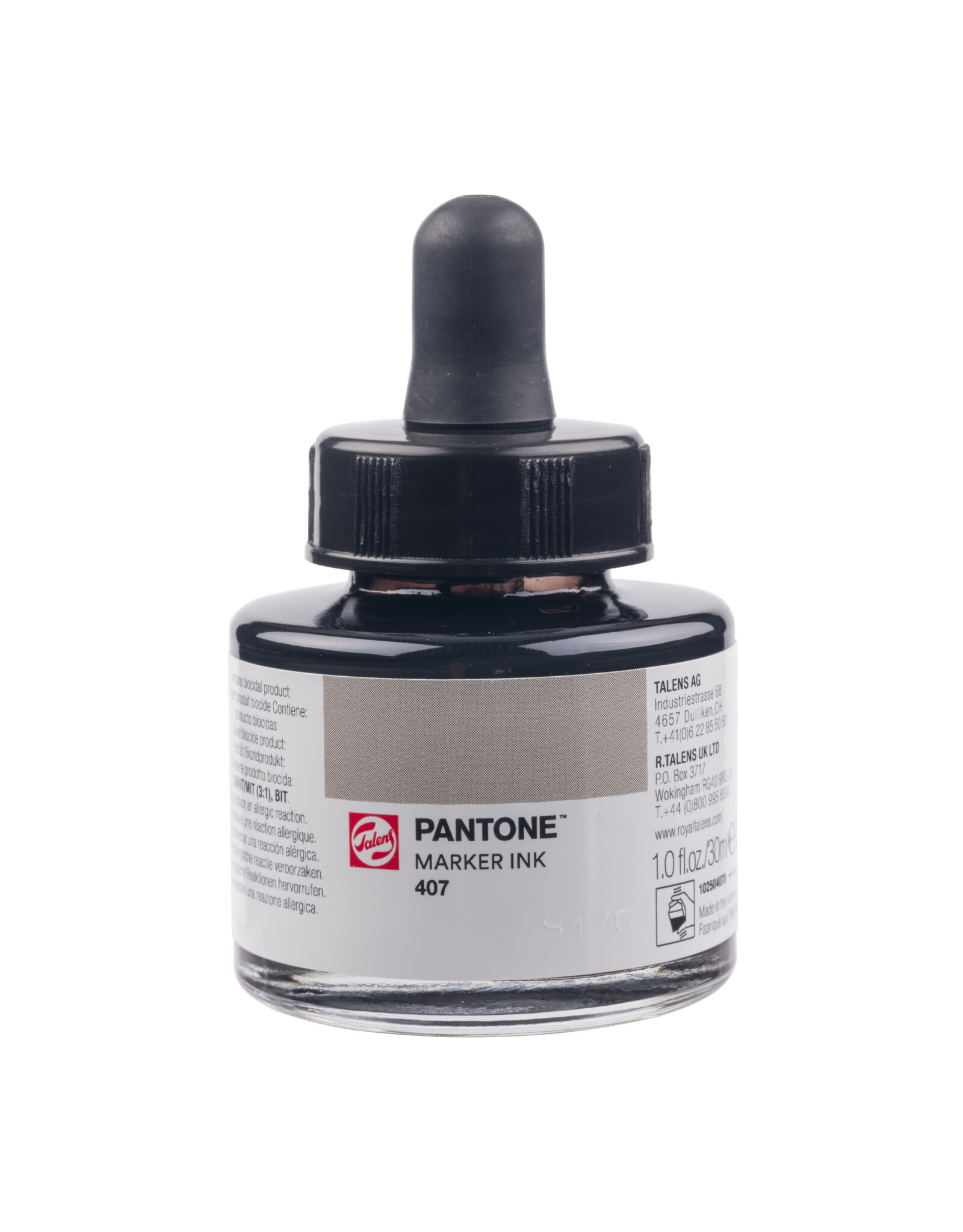 Pantone Talens Pantone Marker Ink Bottle 30ml, 407