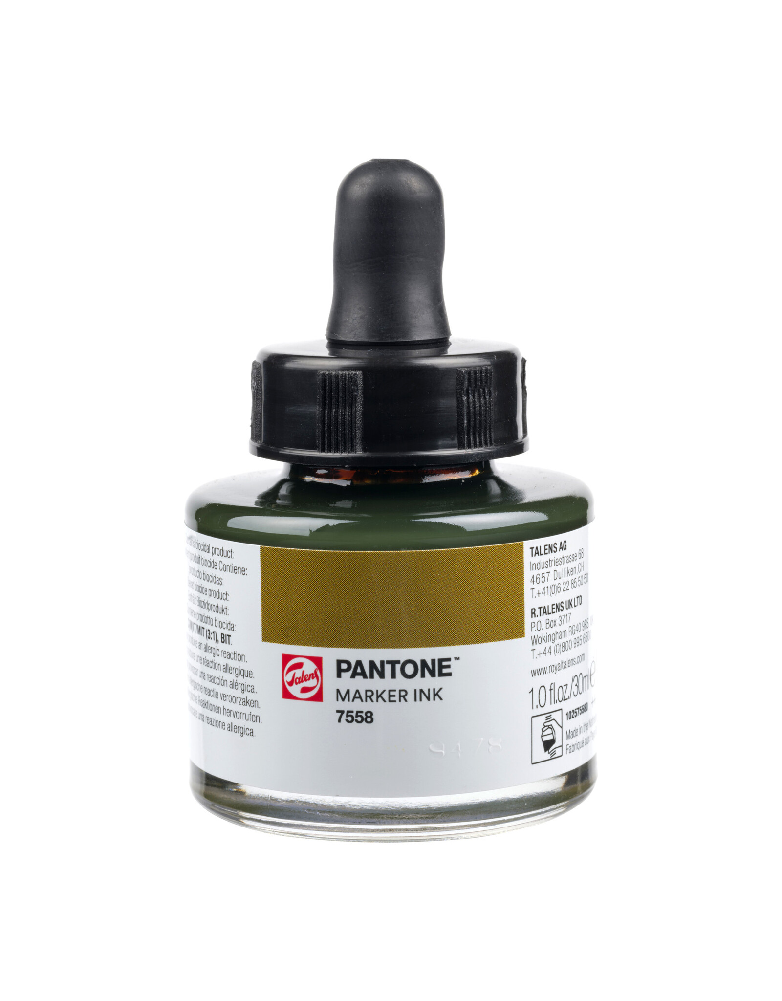 Pantone Talens Pantone Marker Ink Bottle 30ml, 7558