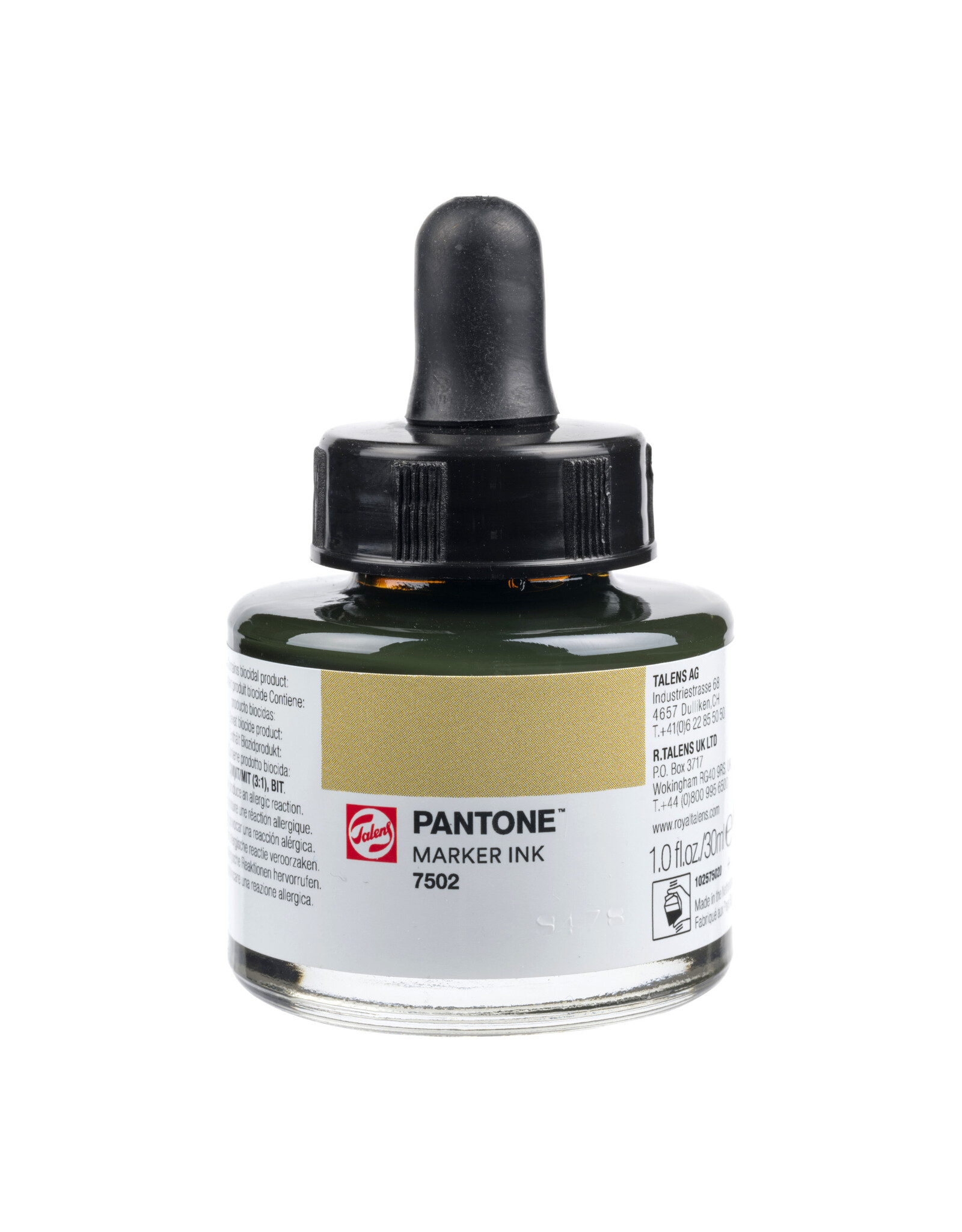 Pantone Talens Pantone Marker Ink Bottle 30ml, 7502