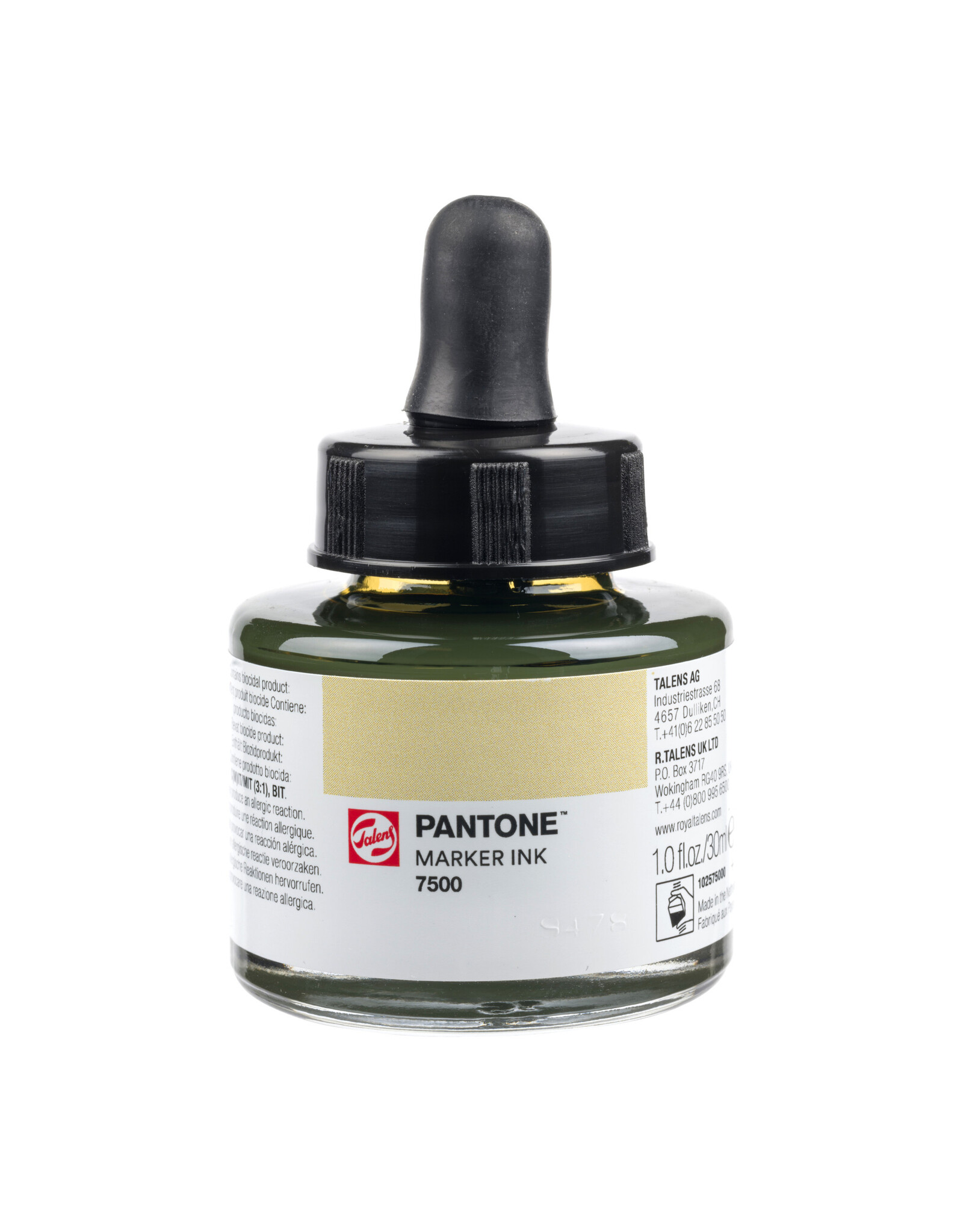 Pantone Talens Pantone Marker Ink Bottle 30ml, 7500