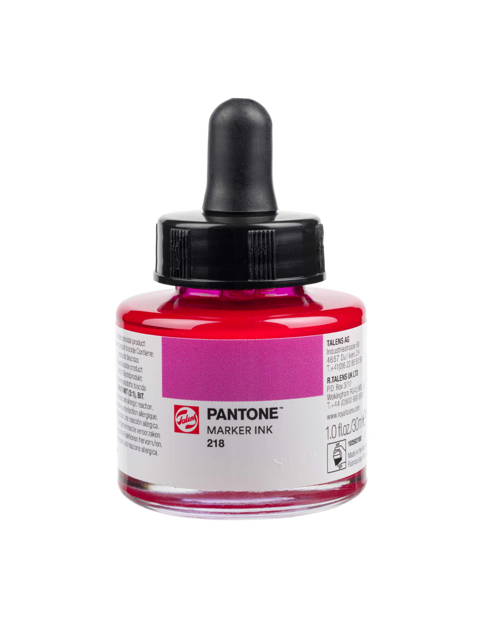 Pantone Talens Pantone Marker Ink Bottle 30ml, 218
