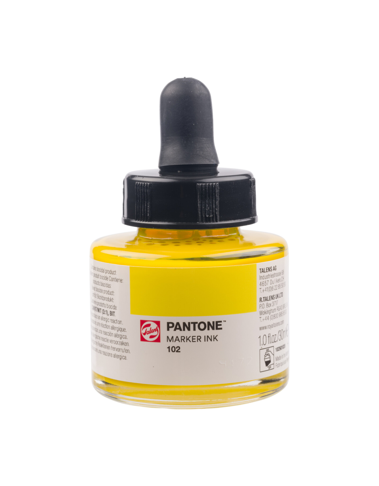 Pantone Talens Pantone Marker Ink Bottle 30ml, 102