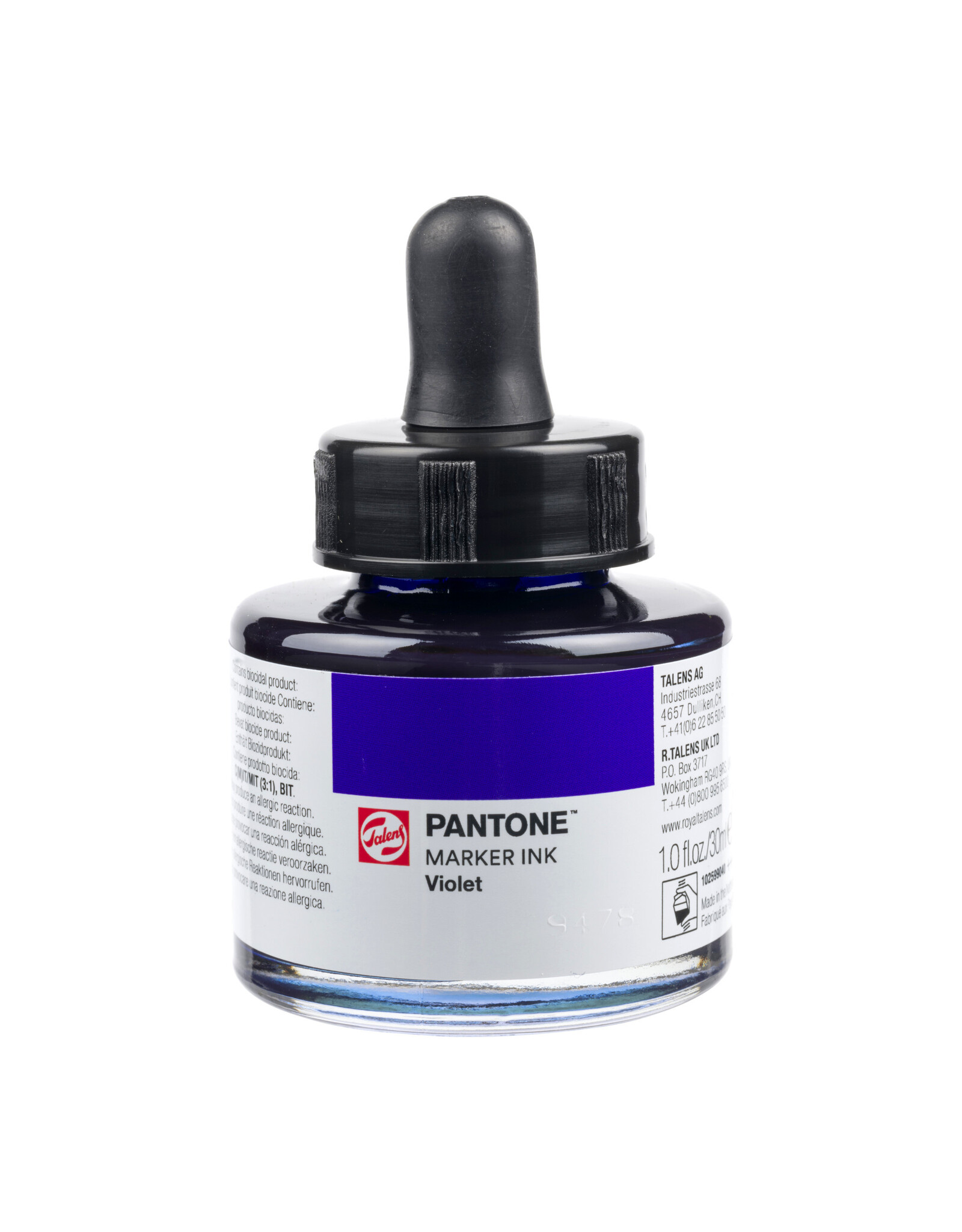 Pantone Talens Pantone Marker Ink Bottle 30ml, Violet