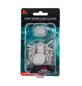 WIZKIDS Dungeons & Dragons Nolzur`s Marvelous Unpainted Miniatures: W12 Giant Spider & Egg Clutch