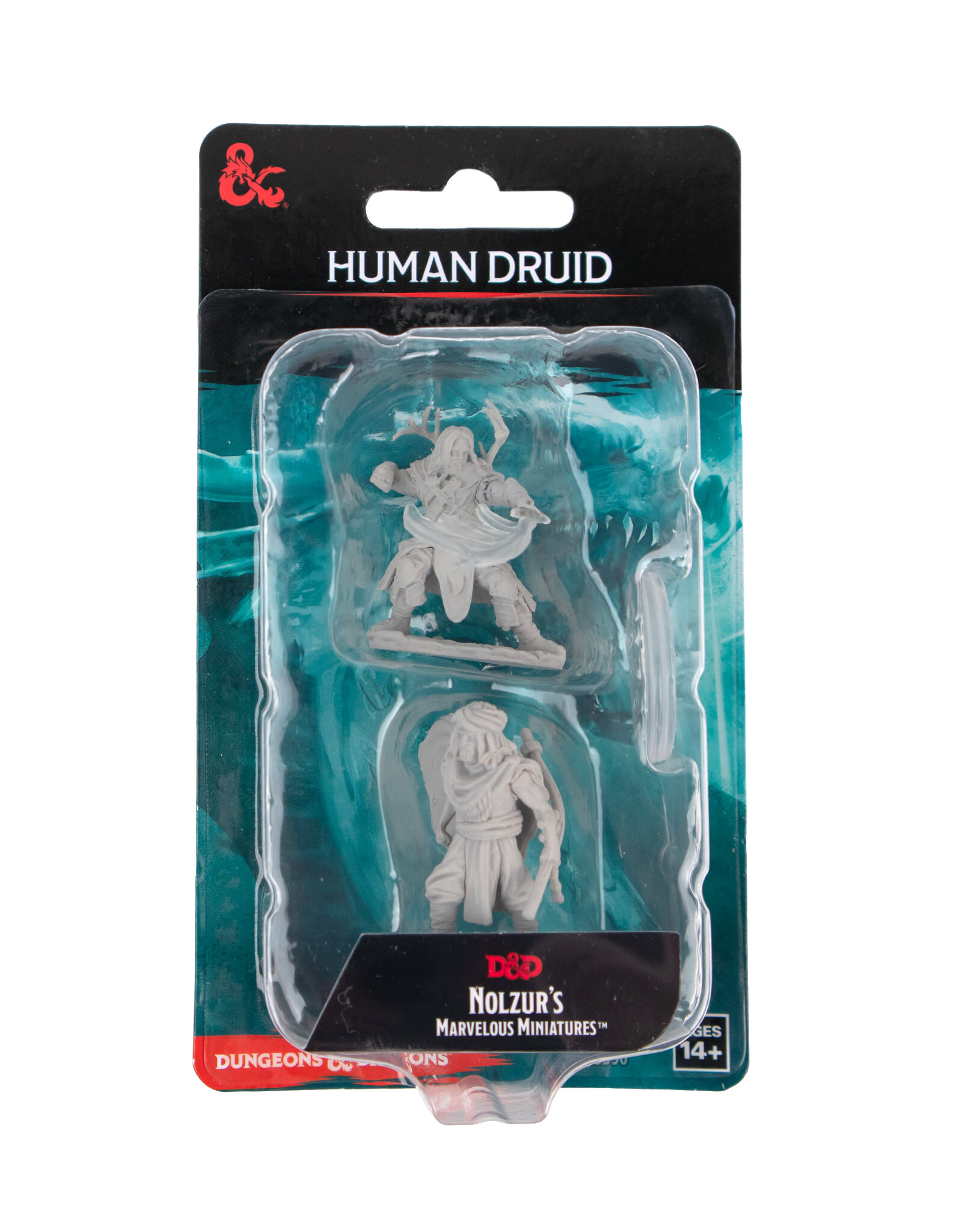 WIZKIDS D&D Nolzur`s Marvelous  Miniatures  Male Human Druid
