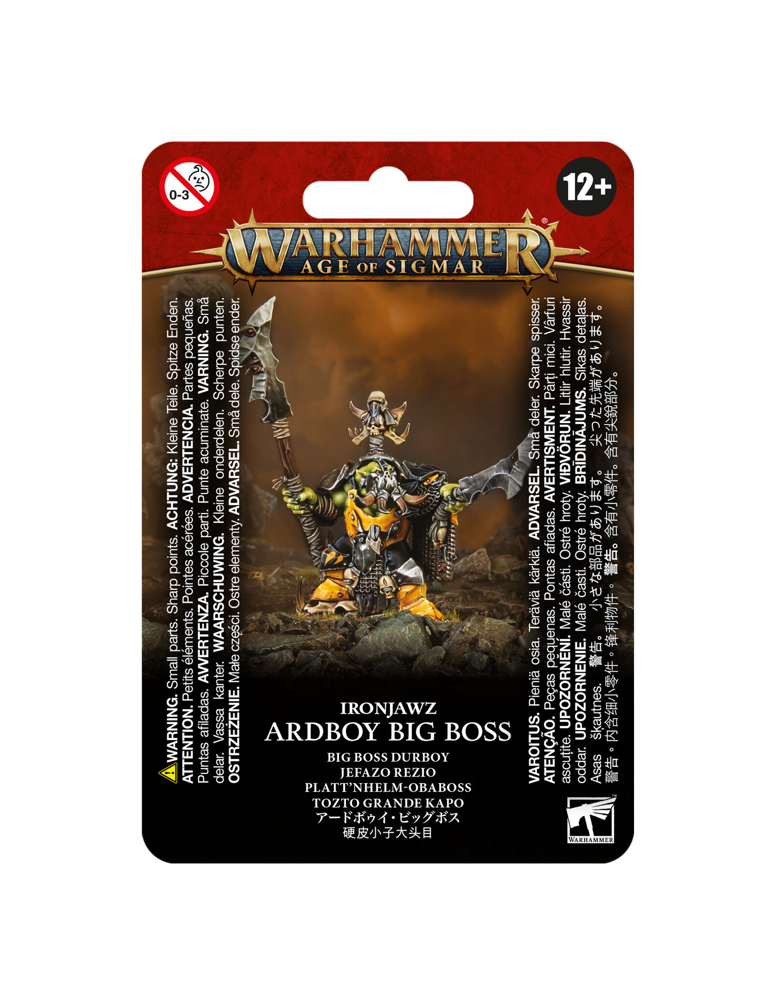 Games Workshop Orruk Warclans Ard Boy Big Boss