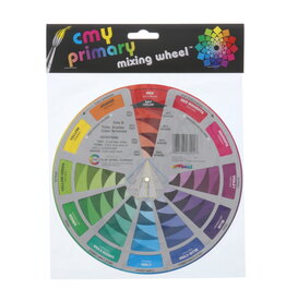 COLOR WHEEL COMPANY Color Wheel Co. CMY Primary Mixing Wheel 7-3/4"