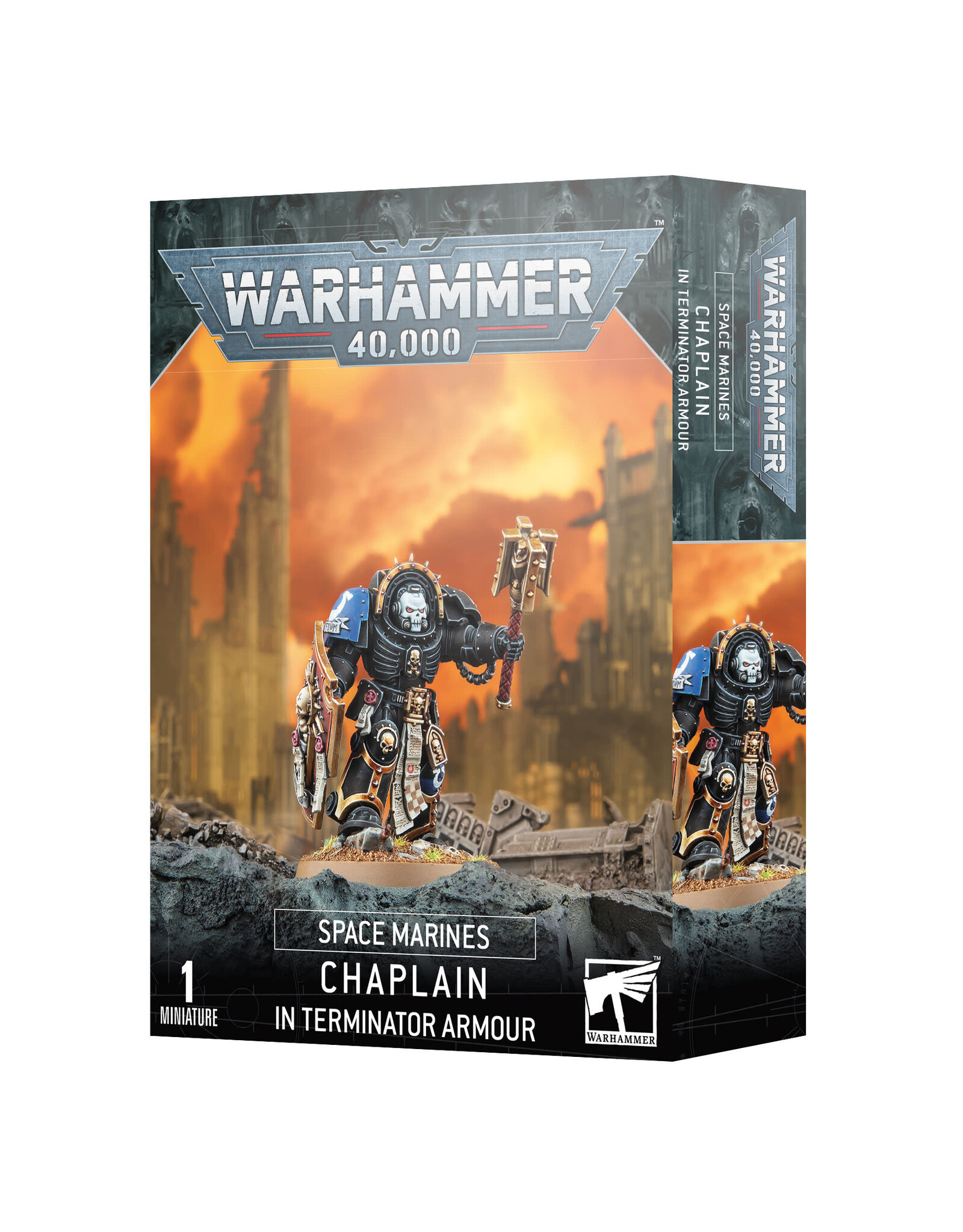 Games Workshop Space Marines Chaplain in Terminator Armour