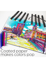 W.A. Portman WA Portman A4 60 Sheets/120 Pages Bleedproof Marker Paper Sketchbook for Drawing – Alcohol Marker Paper Pad with 157 GSM Thick Pages W.A. Portman WA Portman A4 60 Sheets/120 Pages Bleedproof Marker Paper Sketchbook for Drawing – Alcohol Marker Paper Pad with 157 GSM Thick Pages