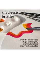 W.A. Portman WA Portman 4pc Round Watercolor Paint Brushes Set #4, #8, #12, #16 - 100% Vegan, Cruelty-Free W.A. Portman WA Portman 4pc Round Watercolor Paint Brushes Set #4, #8, #12, #16 - 100% Vegan, Cruelty-Free