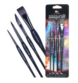 W.A. Portman WA Portman 4pc Essential Brush Set