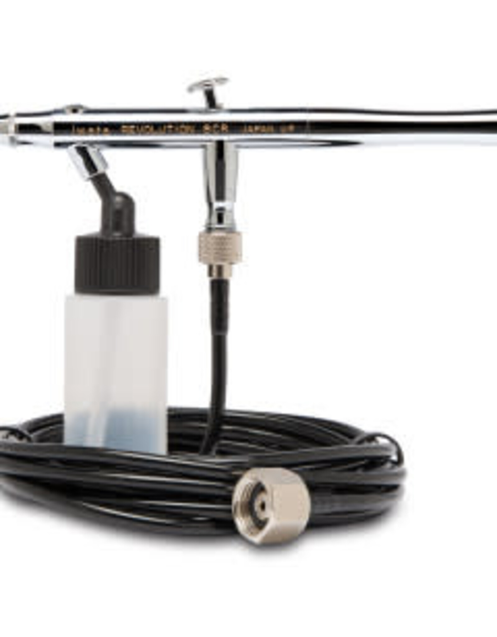 CLEARANCE Iwata Revolution HP-BCR Siphon Feed Dual Action Airbrush with Iwata Airbrush Hose