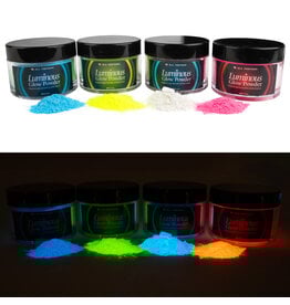 W.A. Portman WA Portman Glow in the Dark Pigment Powder 4-Pack – 60g (2.12 oz) Each, 4 Colors in One Set