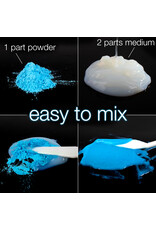 W.A. Portman WA Portman Luminous Blue Moon 60g (2.12oz) Glow in the Dark Pigment Powder - Blue to Turquoise W.A. Portman WA Portman Luminous Blue Moon 60g (2.12oz) Glow in the Dark Pigment Powder - Blue to Turquoise