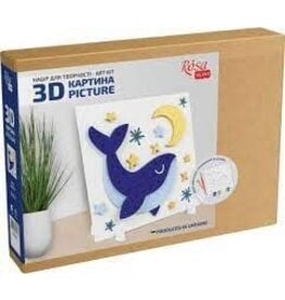 CLEARANCE Rosa Talent 3D Whale Picture Painting Kit