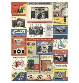 Cavallini & Co. Wrap Sheet Vintage Cameras