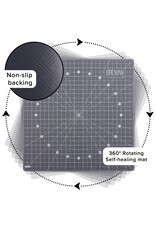 W.A. Portman WA Portman 13x13" Rotary Self Healing Cutting Mat Set with Grippers – Non-Slip Backing Rotating Cutting Mats – 360° Full Rotation Cutter Board W.A. Portman WA Portman 13x13" Rotary Self Healing Cutting Mat Set with Grippers – Non-Slip Backing Rotating Cutting Mats – 360° Full Rotation Cutter Board