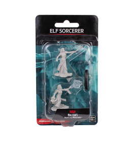 WIZKIDS Dungeons & Dragons Nolzur`s Marvelous Unpainted Miniatures: W12 Female Elf Sorcerer