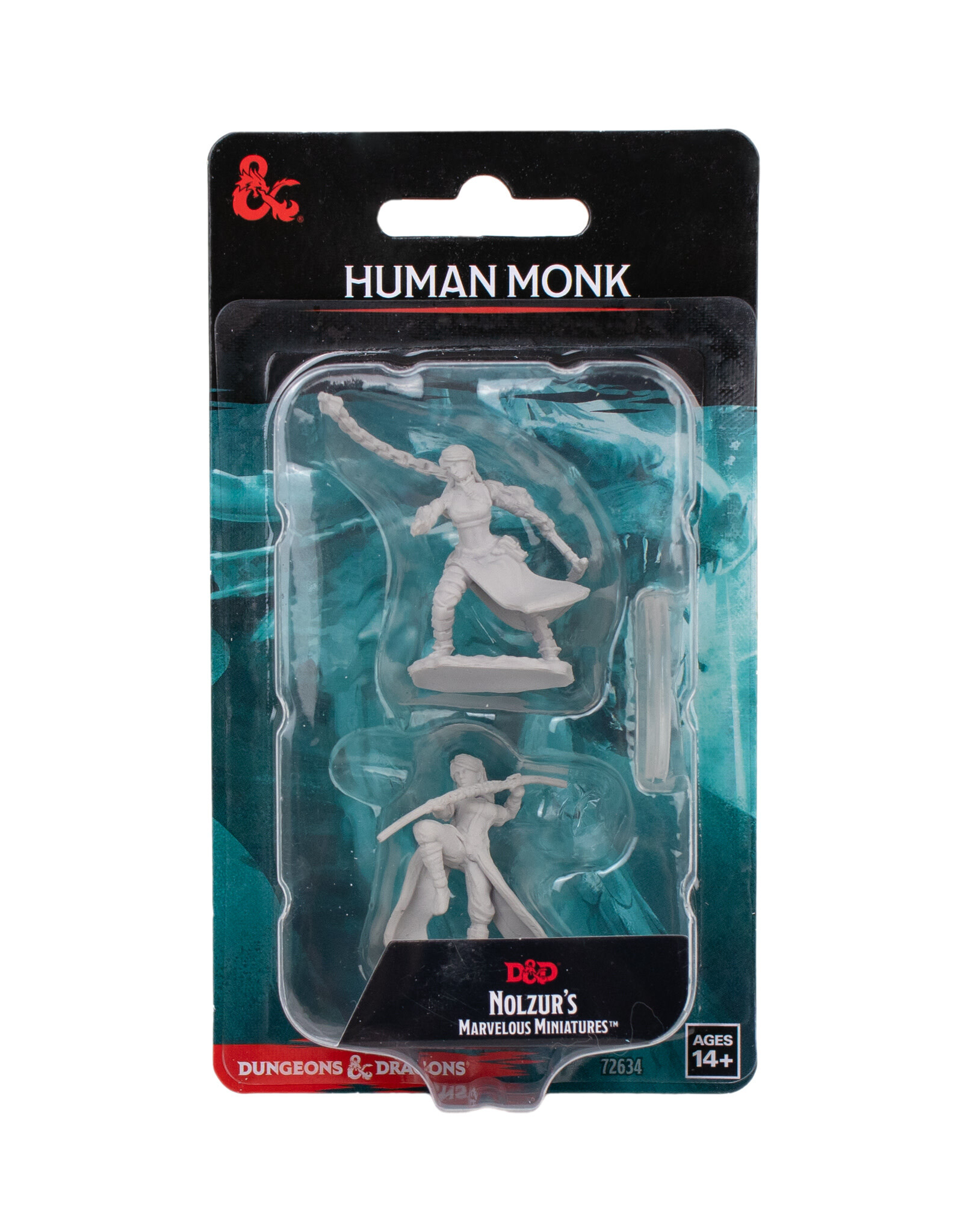WIZKIDS D&D Nolzur`s Marvelous  Miniatures  Human Female Monk