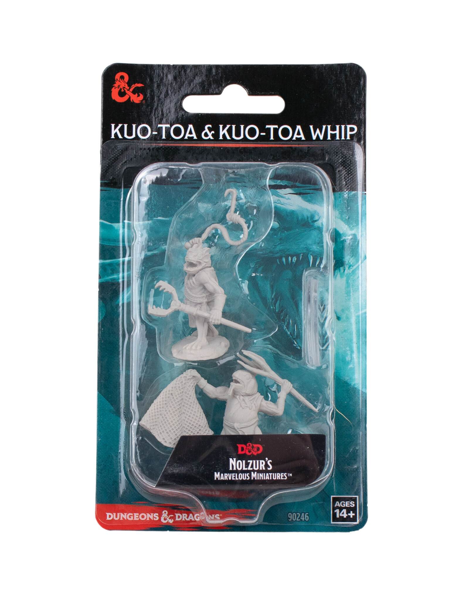 WIZKIDS D&D Nolzur`s Marvelous  Miniatures  KuoToa & KuoToa Whip