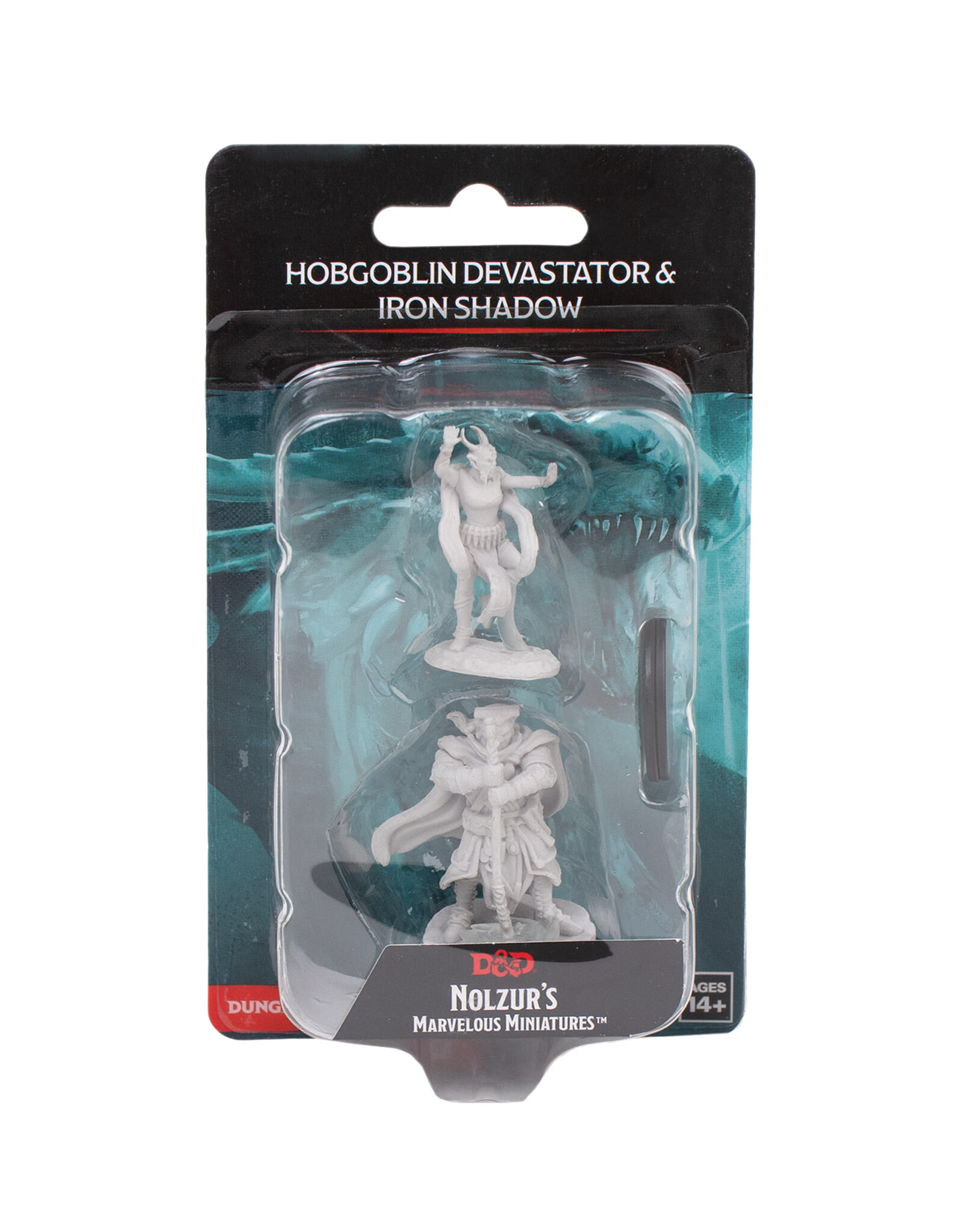 WIZKIDS D&D Nolzur`s Marvelous  Miniatures Hobgoblin Devastor & hobgoblin Iron Shadow