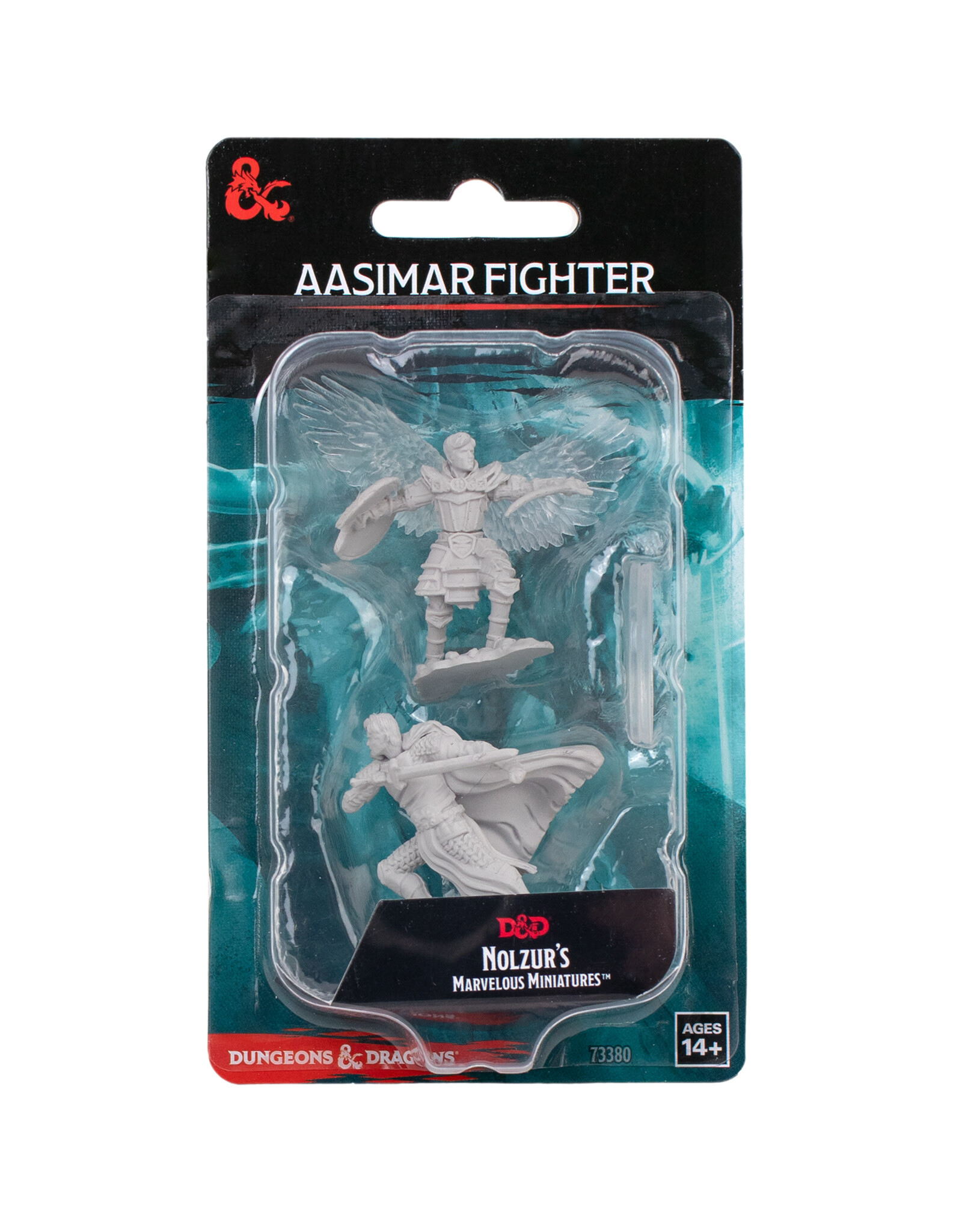 WIZKIDS D&D Nolzur`s Marvelous  Miniatures  Male Aasimar Fighter