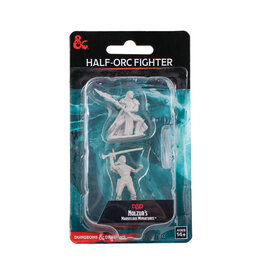WIZKIDS D&D Nolzur`s Marvelous  Miniatures  HalfOrc Female Fighter