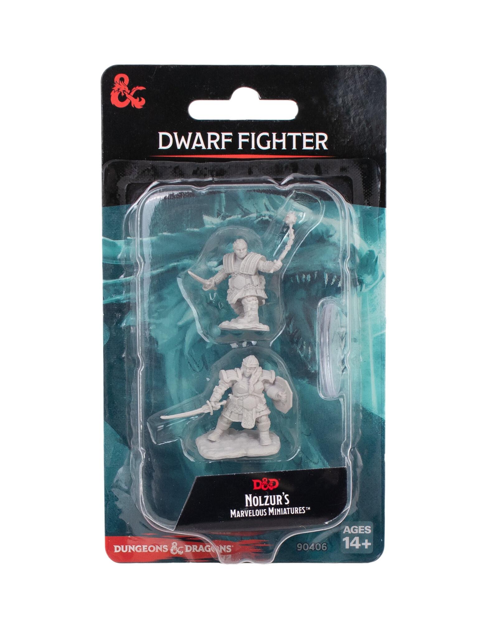 WIZKIDS D&D Nolzur`s Marvelous  Miniatures Dwarf Female Fighter
