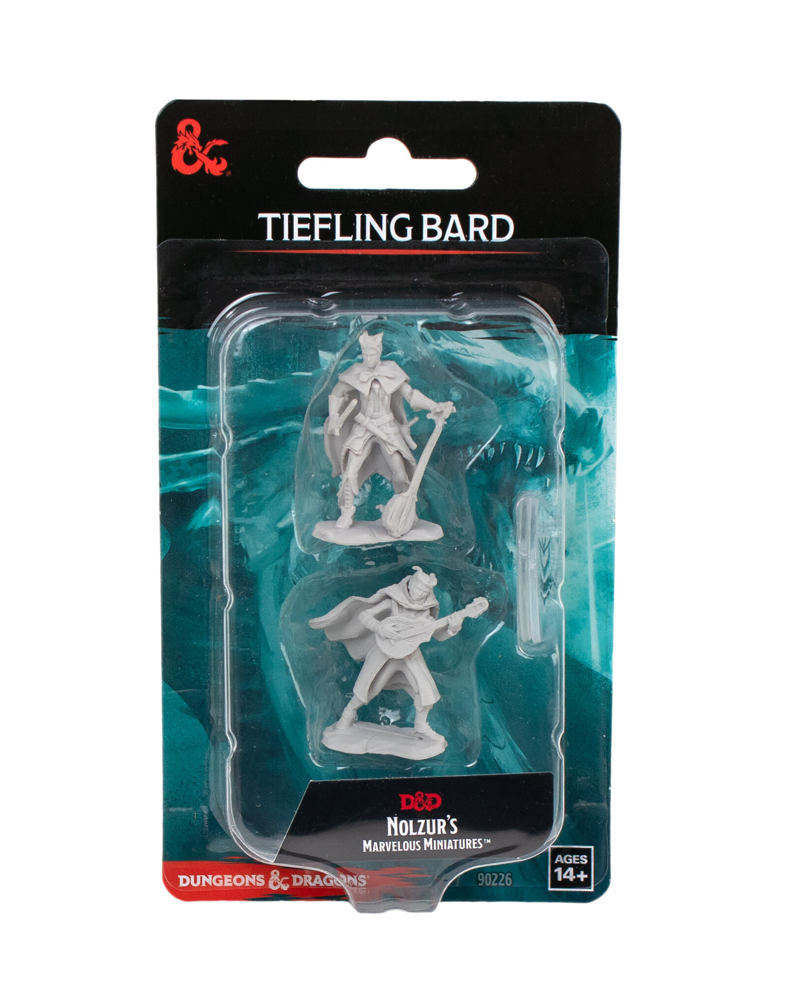 WIZKIDS D&D Nolzur`s Marvelous  Miniatures Tiefling Bard Female