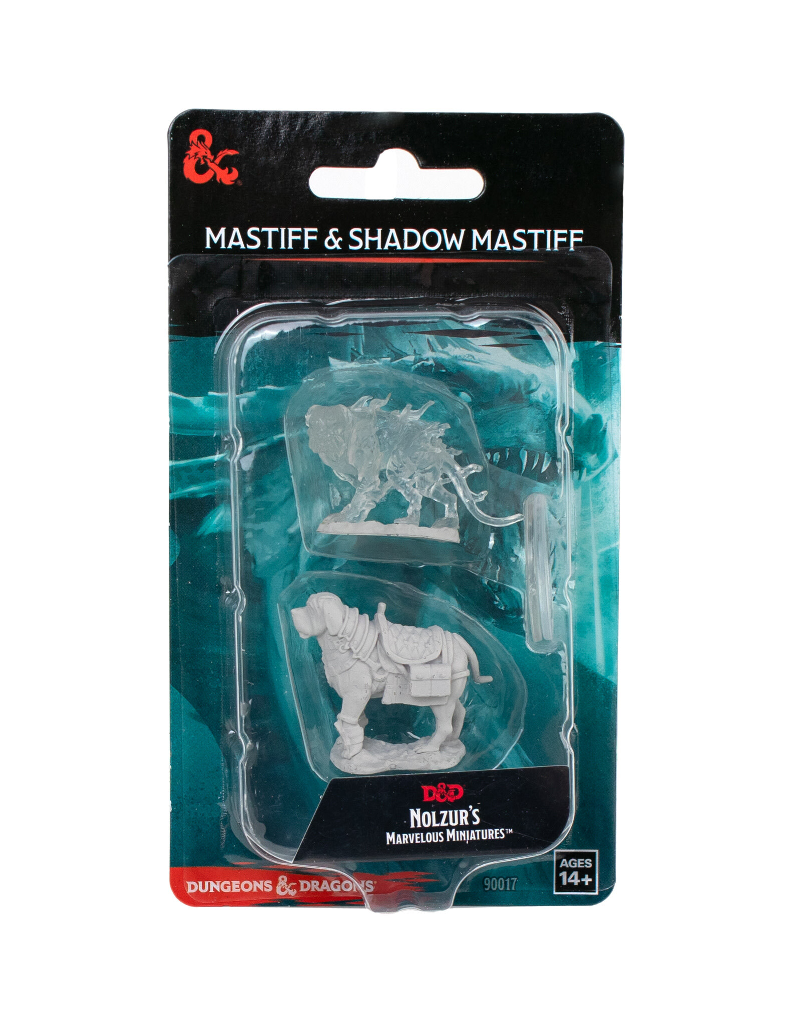 WIZKIDS D&D Nolzur`s Marvelous  Miniatures Mastif & Shadow Mastif