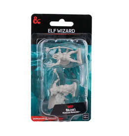 WIZKIDS Dungeons & Dragons Nolzur`s Marvelous Unpainted Miniatures: W2 Elf Male Wizard