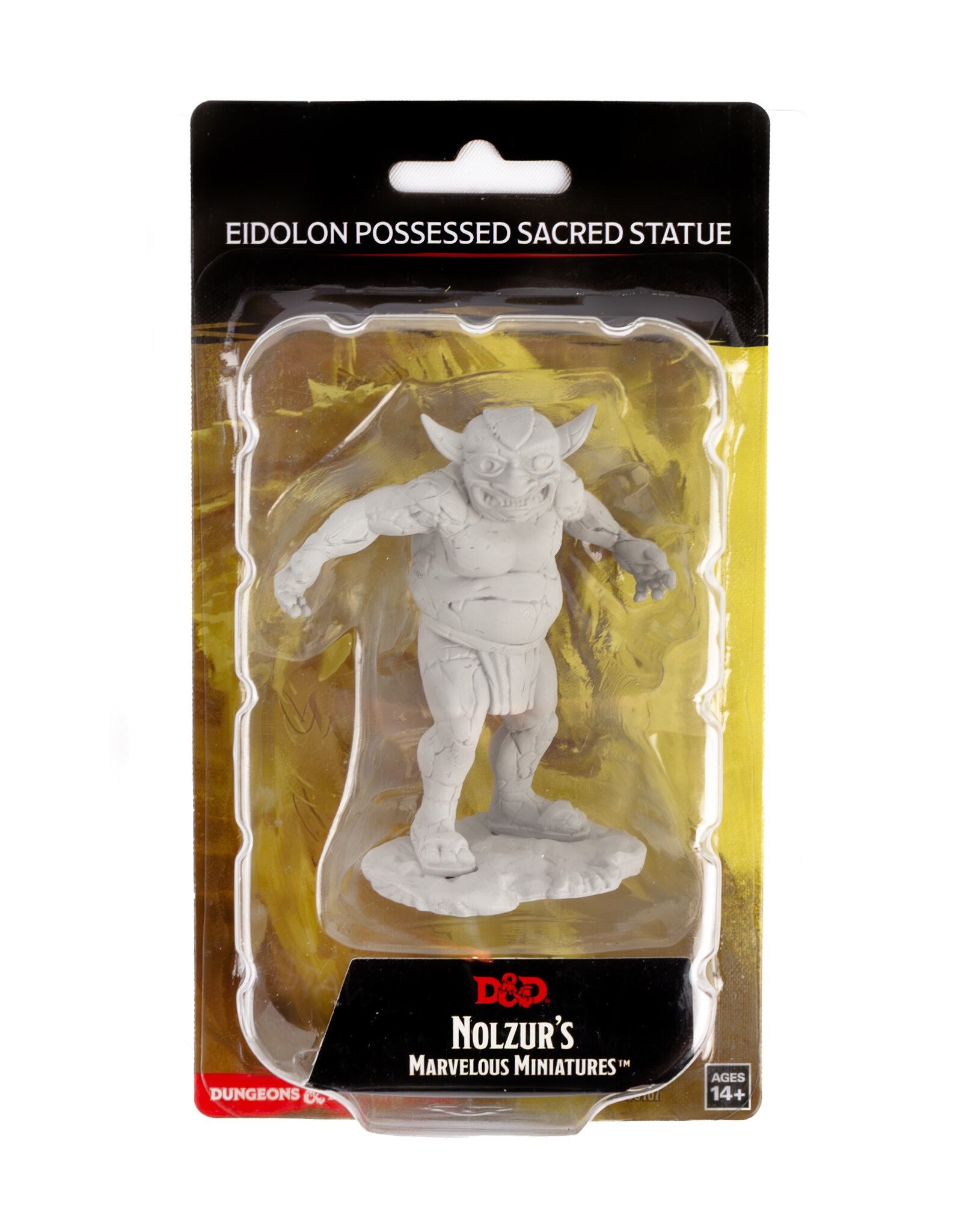 WIZKIDS Dungeons & Dragons Nolzur`s Marvelous Unpainted Miniatures: W13 Eidolon Possessed Sacred Statue
