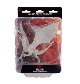 WIZKIDS D&D Nolzur`s Marvelous  Miniatures  Young Green Dragon