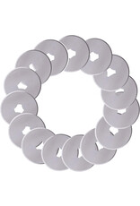 W.A. Portman WA Portman 15pc Rotary Cutter Blades 45mm – SKS-7 Steel Rotary Blades 45mm Refill for Fabric Cutting, Quilting and Sewing W.A. Portman WA Portman 15pc Rotary Cutter Blades 45mm – SKS-7 Steel Rotary Blades 45mm Refill for Fabric Cutting, Quilting and Sewing