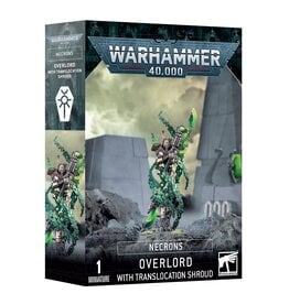 Games Workshop Necrons Overlord with Translocation Shroud