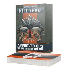 Games Workshop Kill Team Tac Ops and Mission Cards