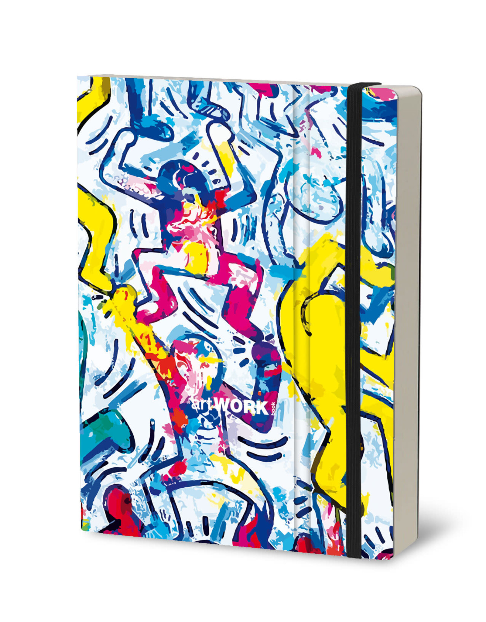 Giuliano Mazzuoli Stifflex Sketchbook, 19Cm X 25 cm, Keith Haring
