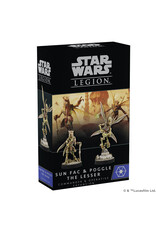 STAR WARS LEGION CLEARANCE Star Wars Legion Sun Fac and Poggle The Lesser Operative & Commander Expansion