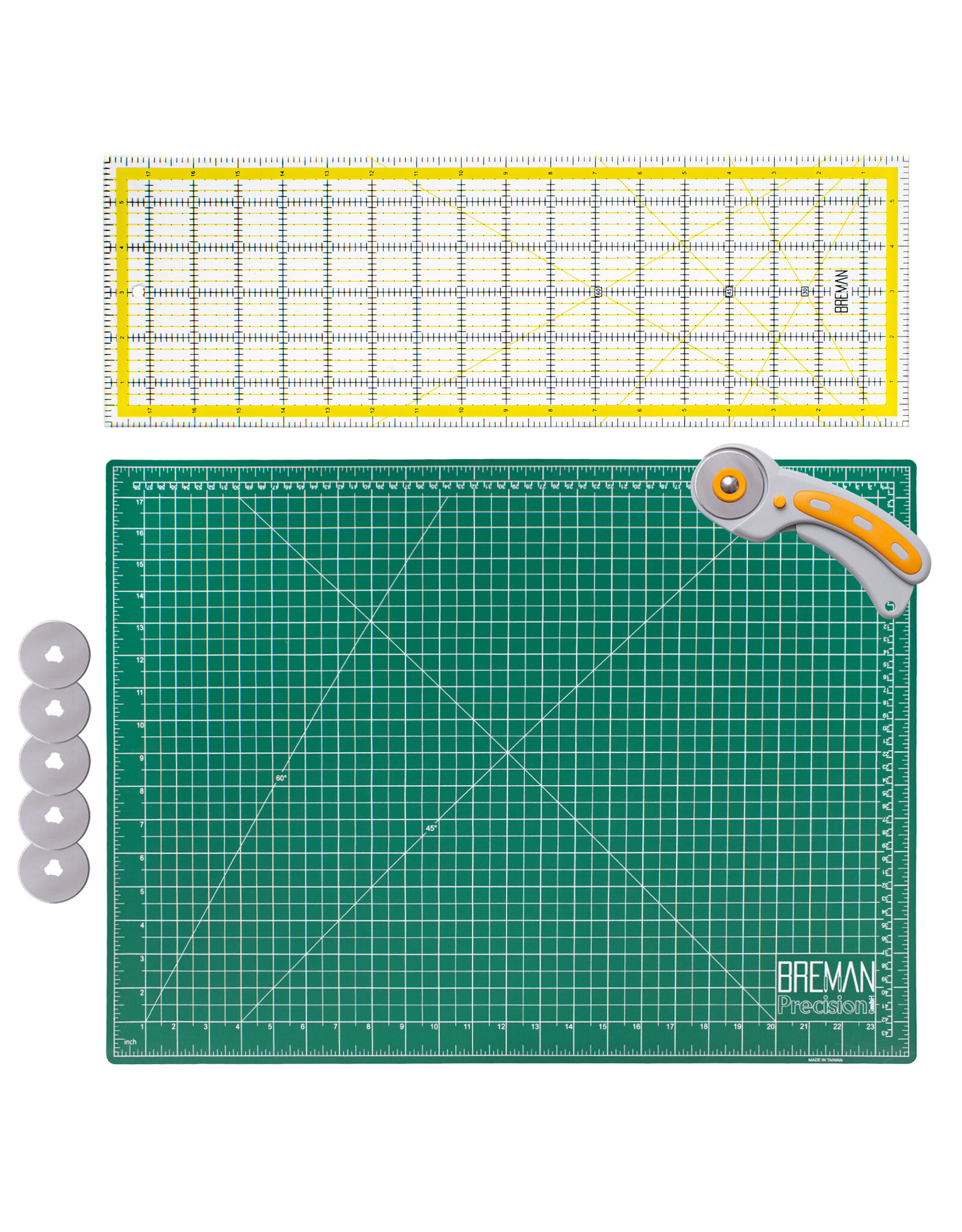 W.A. Portman WA Portman 18x24 Rotary Cutter & Ruler Mat Set