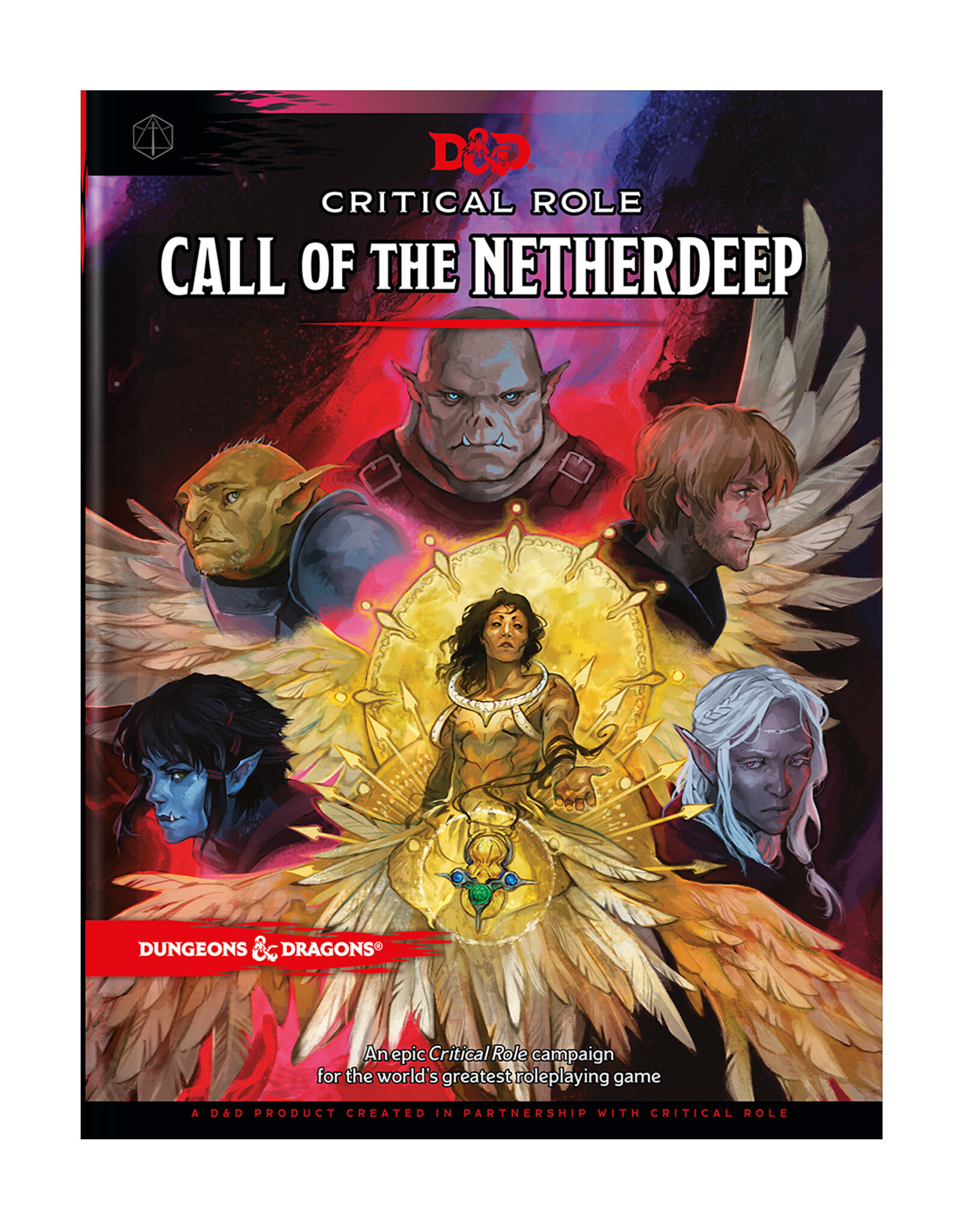 Wizards of The Coast Dungeons & Dragons RPG: Critical Role - Call of the Netherdeep Hard Cover