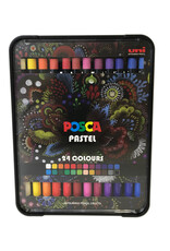 CLEARANCE Uni POSCA Pastel Pencil, Set of 24